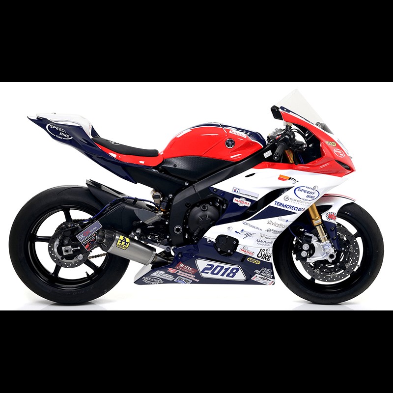 ARROW Works motorcycle exhaust for Yamaha YZF R6 from 2017