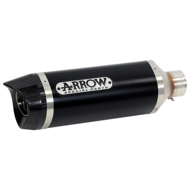 ARROW Dark Thunder motorcycle exhaust for Yamaha YZF-R3 from 2019