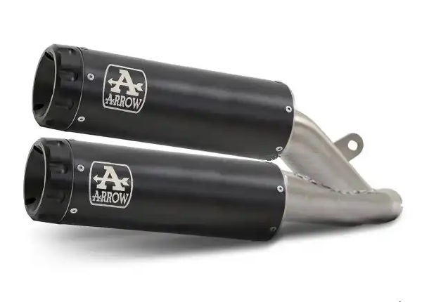 ARROW Dark REBEL motorcycle exhaust for Ducati Multistrada 950 from 2019