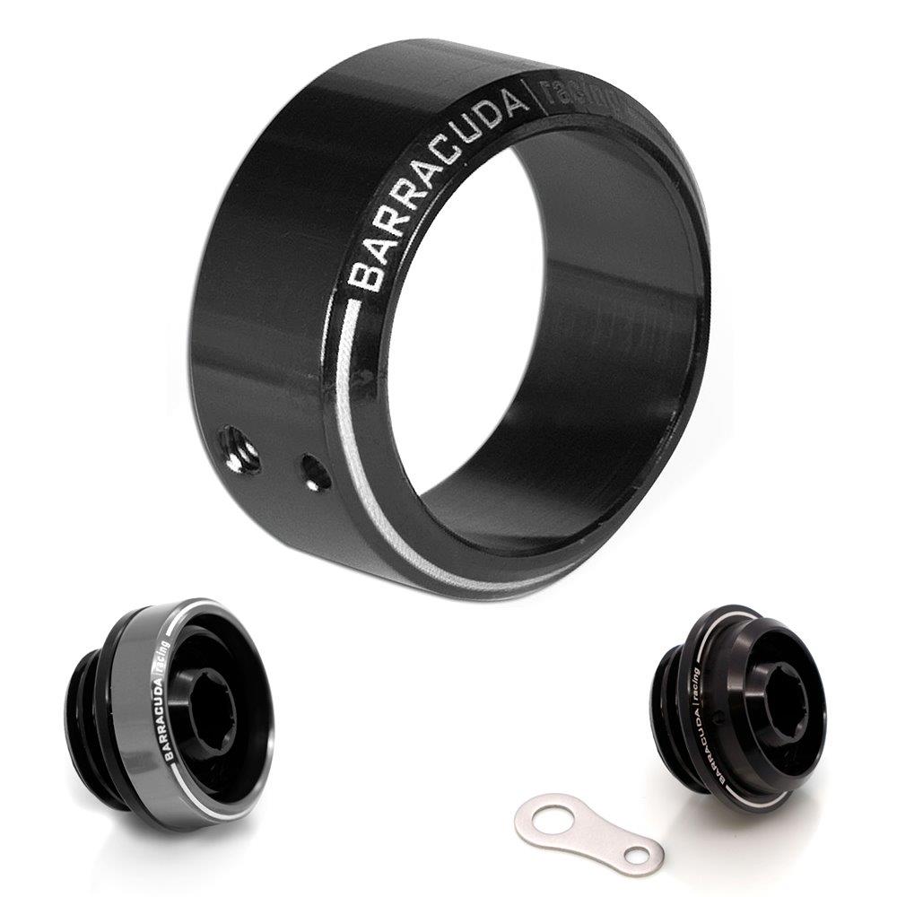 Barracuda insert oil filler cap diameter 35 mm black
