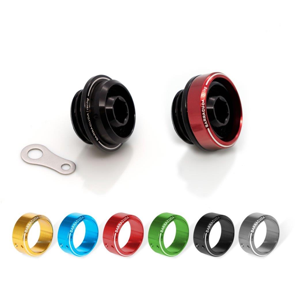 Barracuda insert oil filler cap diameter 35 mm green