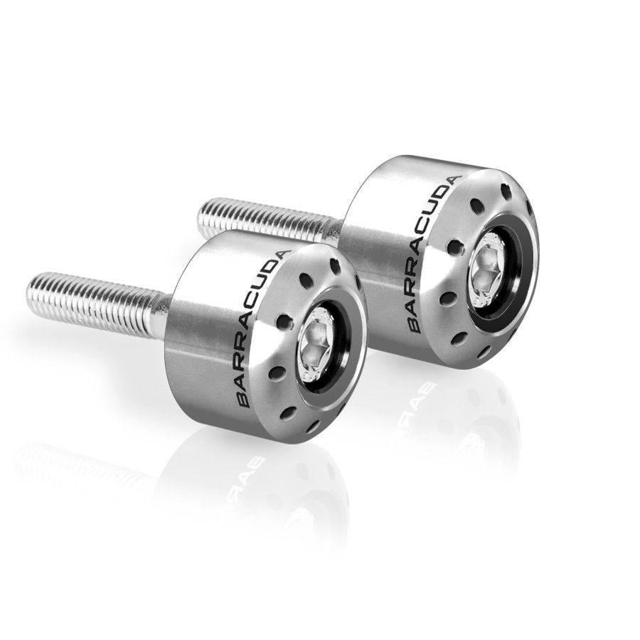 Barracuda handlebar weights silver