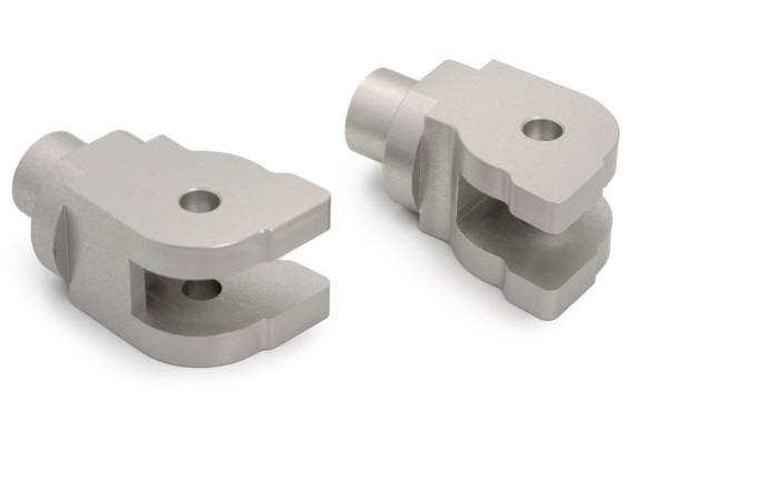 Barracuda footrest adapter set front Ducati