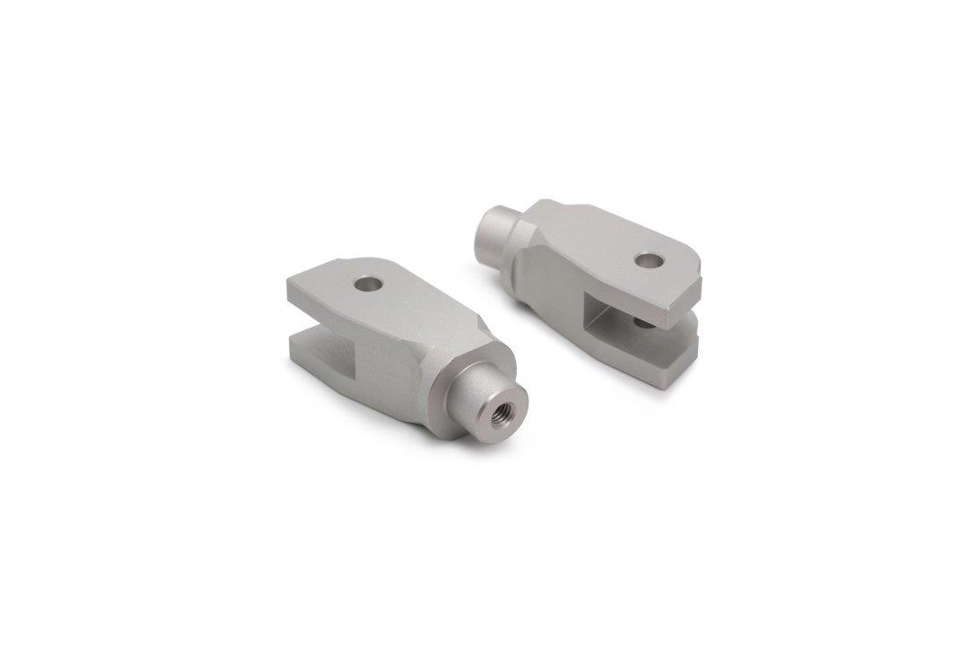 Barracuda footrest adapter set front Ducati