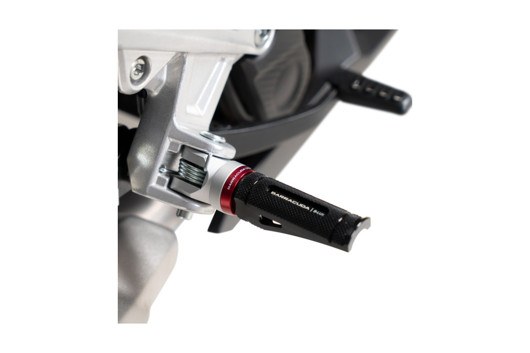 Barracuda footrest adapter set front Honda