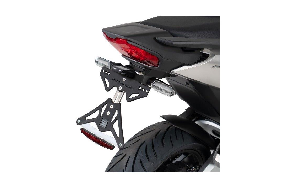 Barracuda license plate holder Honda Forza 750 for oem turn signals