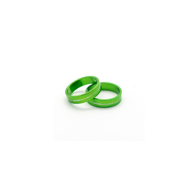 Barracuda filler ring for handlebar end mirror green