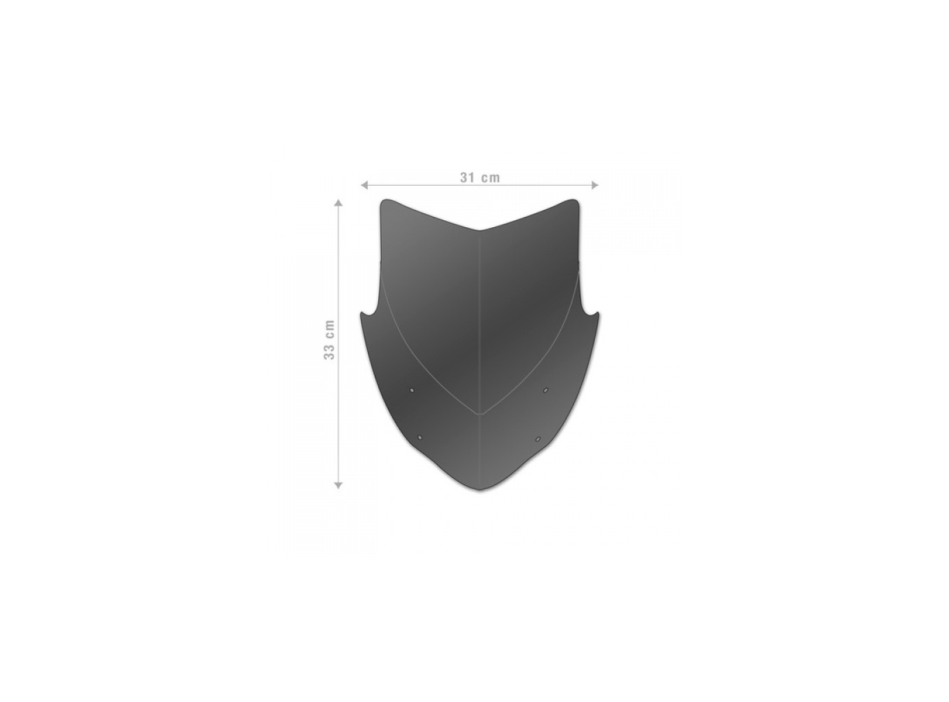 Barracuda Windshield Plexiglas Suzuki GSX-8S