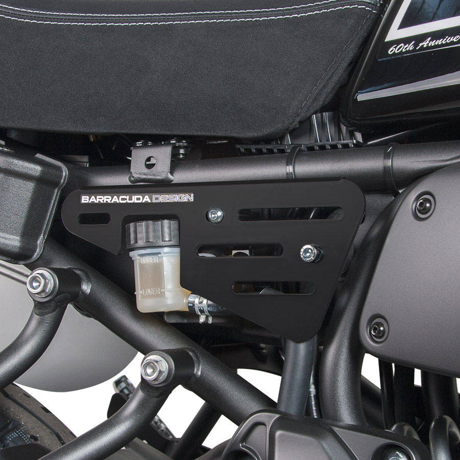 Barracuda side covers set black for Yamaha XSR700