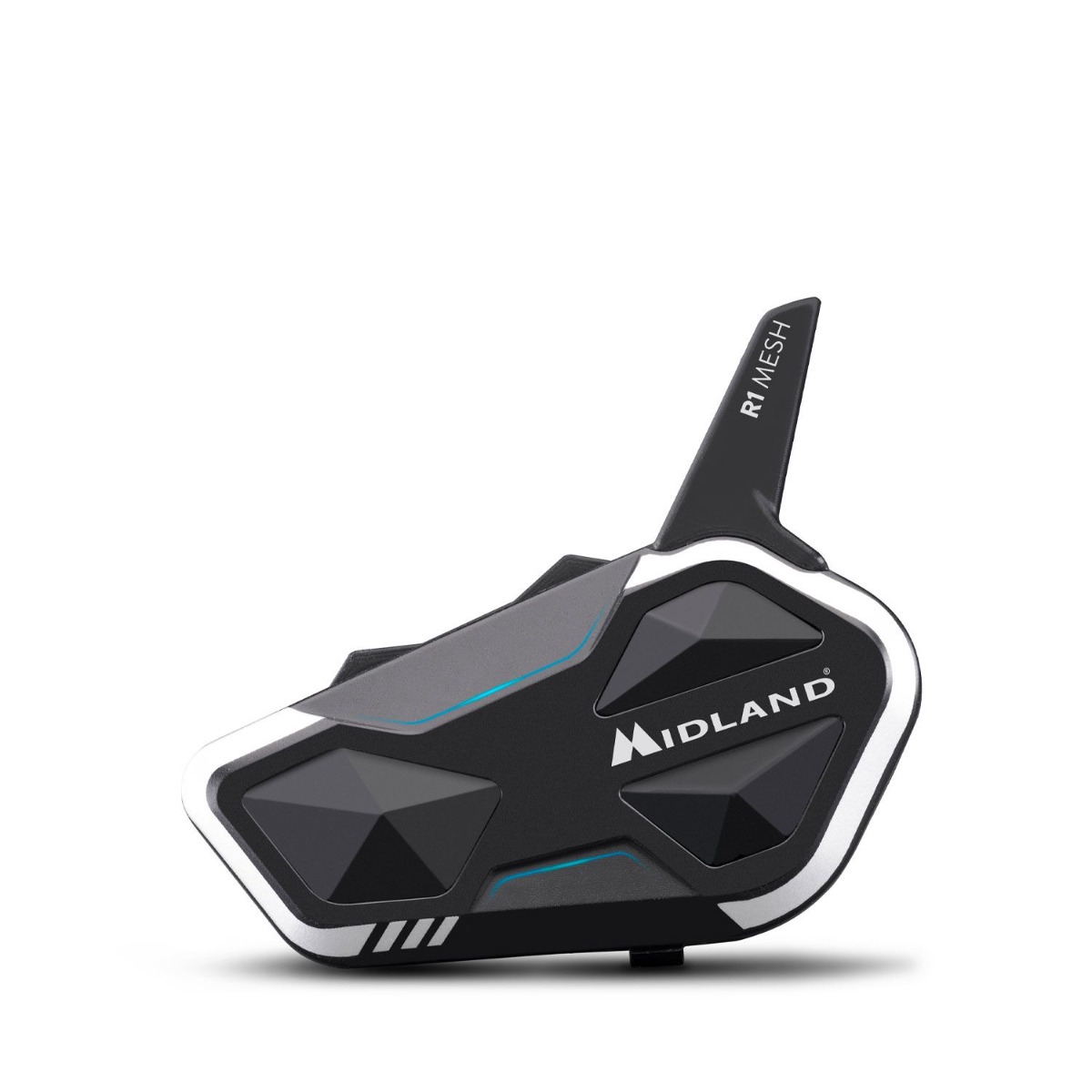 Midland R1 Mesh Single motorcycle intercom system