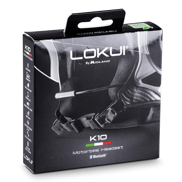 Midland Lokui K10 motorcycle Multimedia Headset