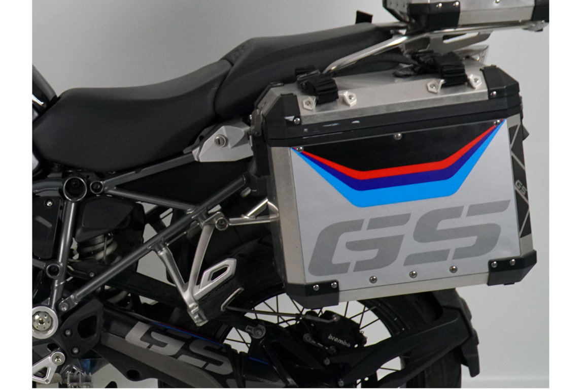 Puig Side Case Sticker GS BMW Adventure Side Case For BMW R 700 / 750 / 800 / 850 / 1200 / 1250 GS Models