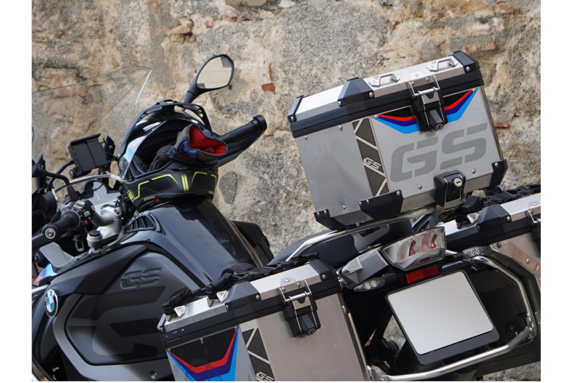 Puig Top Box Sticker GS BMW Adventure Top Box For BMW R 700 / 750 / 800 / 850 / 1200 / 1250 GS Models