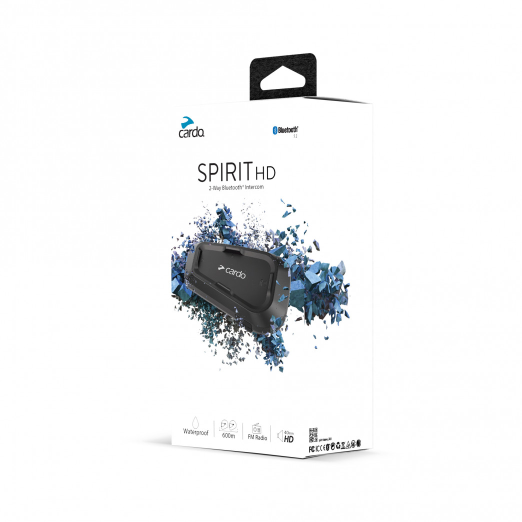 Cardo Spirit HD Intercom Duo - Set of 2