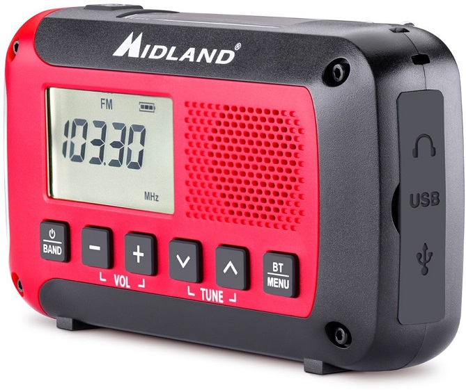 Midland ER100 Emergency Dynamic Radio for emergencies