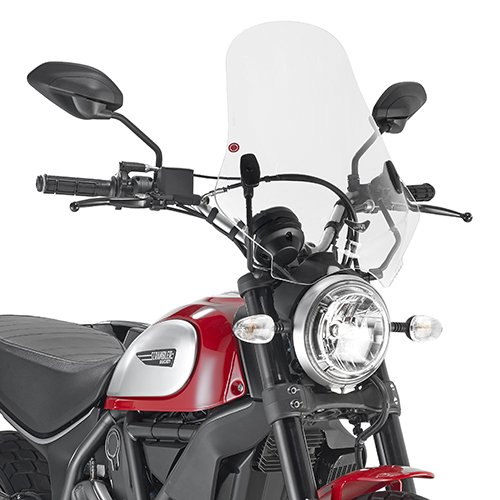 Givi 7407A Windshield Ducati Scrambler 400 / 800