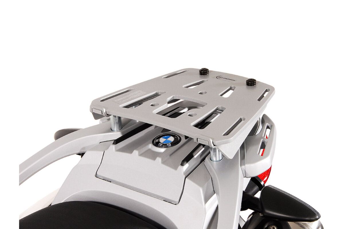 SW-Motech Aluminum Luggage Rack Silver - BMW F 650 GS / G 650 GS / Dakar / Sertao