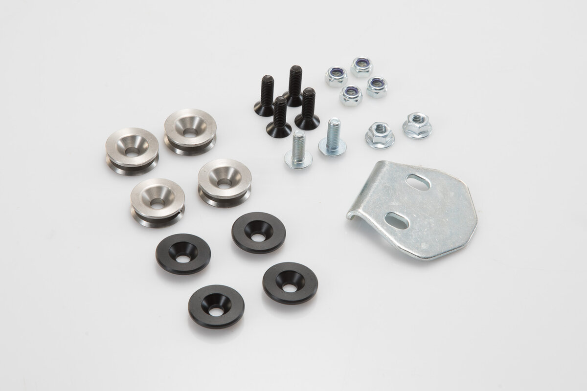 SW-Motech Adapter Kit For Mounting TRAX ADV / ION / EVO Top Cases on SW-Motech ADVENTURE-RACK