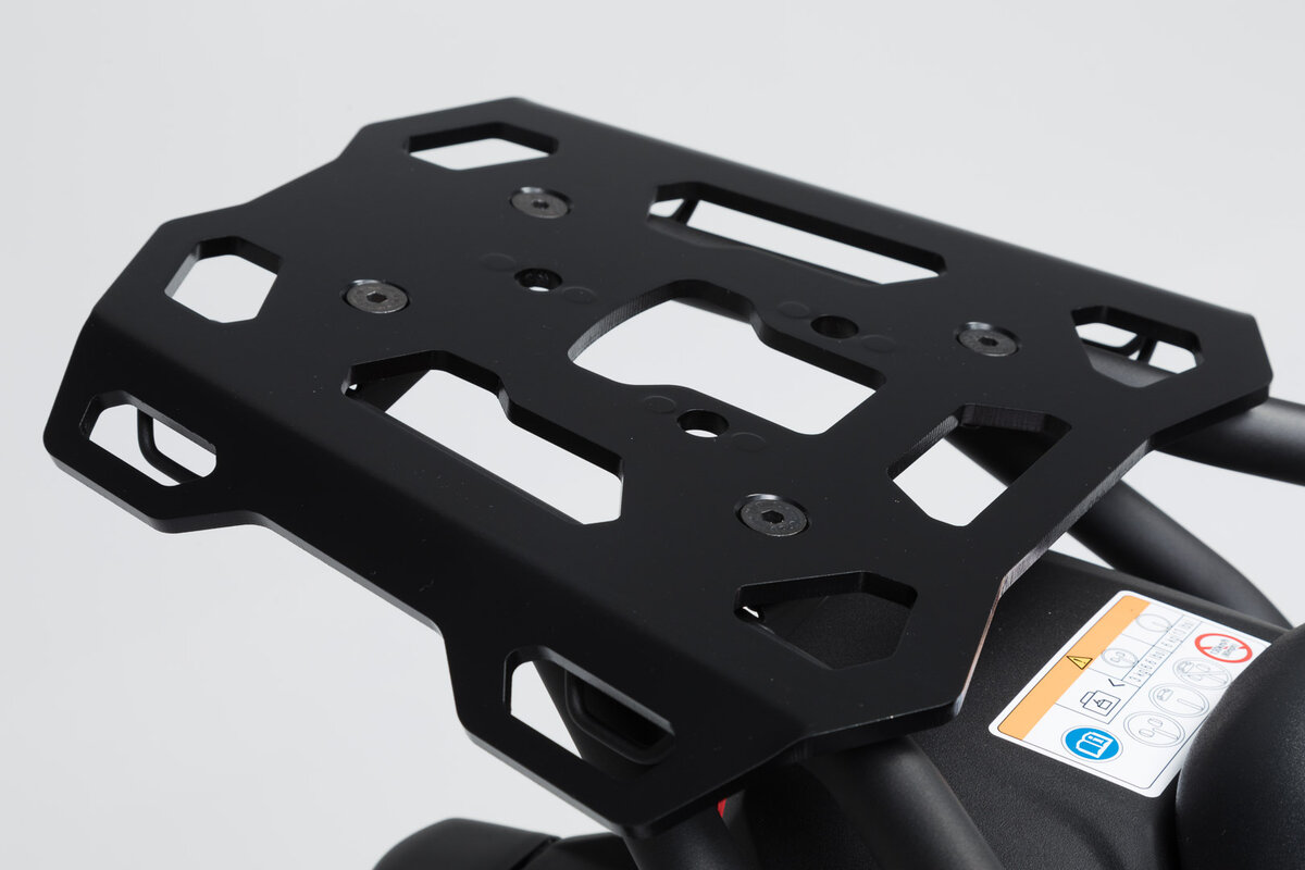 SW-Motech Aluminum Luggage Rack - Kawasaki X-330 Versys ABS 2016 Onwards
