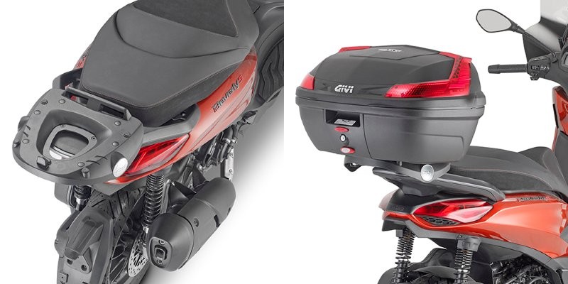 Givi SR5616 Topcase Carrier for PIAGGIO BEVERLY 300 HPE