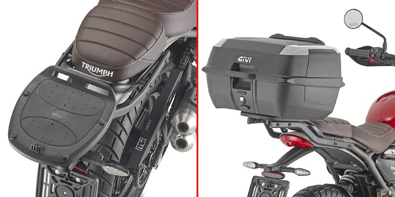 Givi SR6424 Top Case Carrier for Triumph Scrambler 400 X From 2024