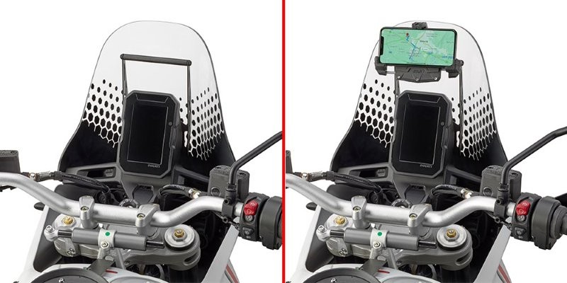 Givi FB7414 Accessory GPS Navi support DUCATI DESERT X from 2022