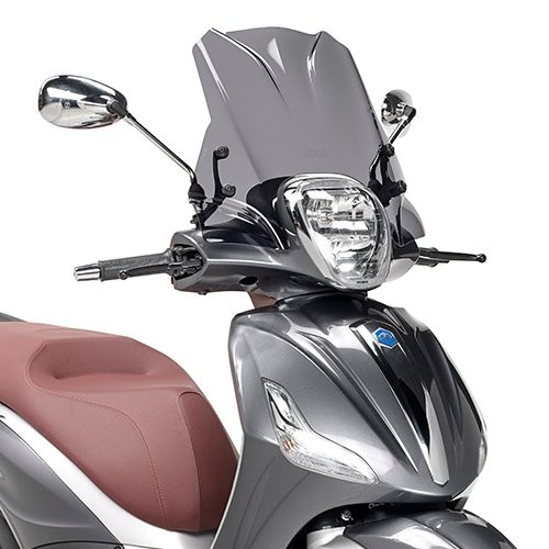 Givi windshield 5606S smoked for Piaggio BEVERLY 300 from 2010 to 2020