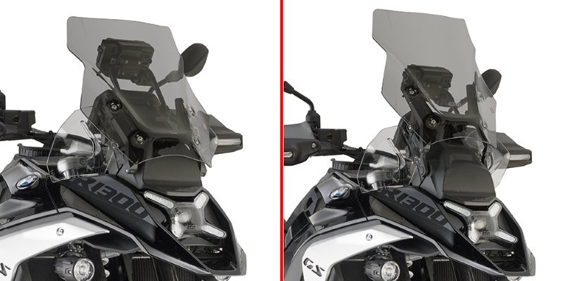 Givi windshield D5144S Smoked for BMW R1300GS from 2024