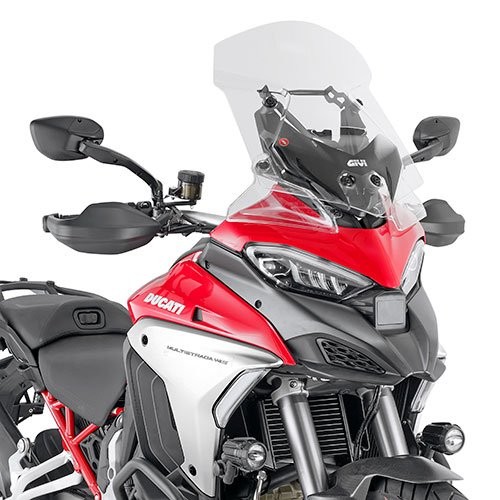 Givi windshield D7413S smoked for Ducati MULTISTRADA V4 2021 to 2022