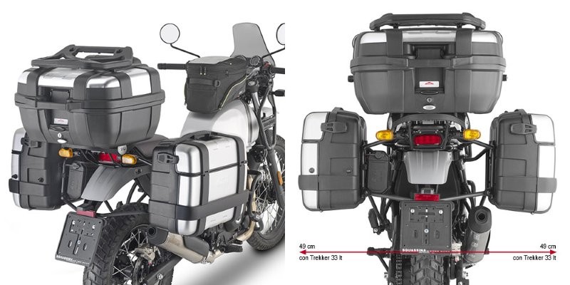 Givi PL9054 Monokey Side Case Rack ROYAL ENFIELD HIMALAYAN from 2021