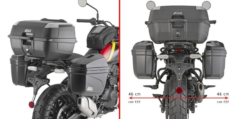 Givi PL9061 Monokey Side Case Rack Royal Enfield Guerrilla 450 from 2024
