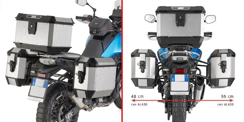 Givi PL9226 Monokey Side Case Rack CF MOTO 450 Mt from 2024
