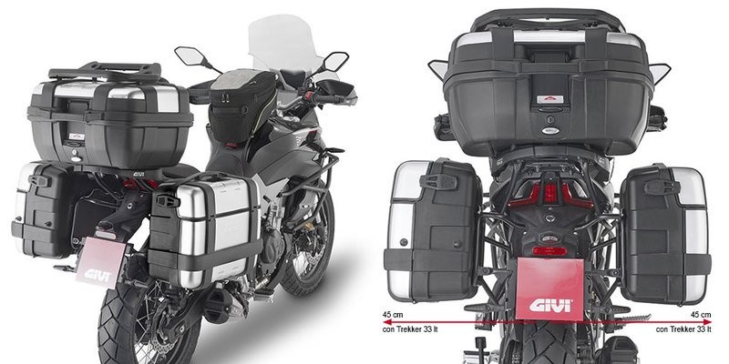 Givi PL9251 Monokey Side Case Rack VOGE VALICO 500DS from 2020 to 2021