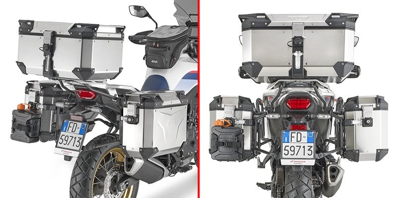 Givi PLO1201CAM Side Case Rack Trekker Outback Honda XL750 Transalp from 2023