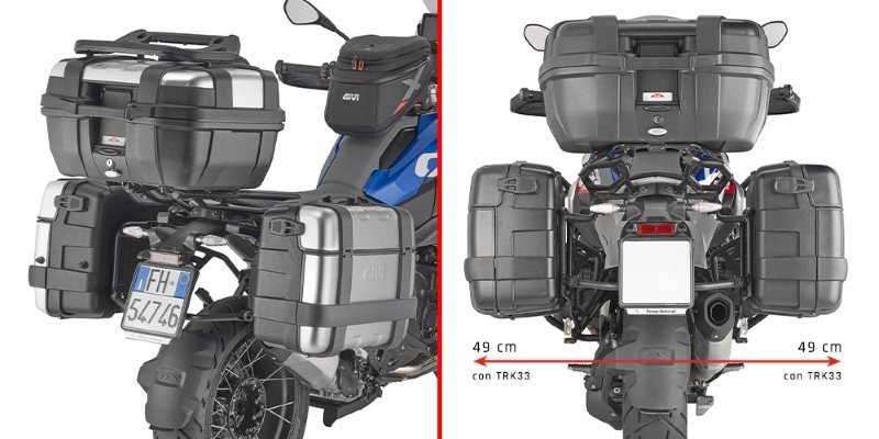Givi PLO5143MK Monokey Side Case Rack BMW R1300Gs from 2024