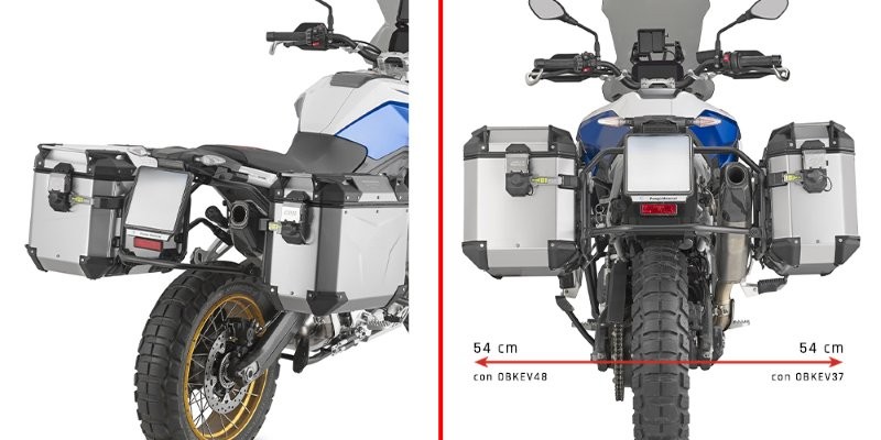 Givi PLO5145CAM Side Case Rack Tractor Outback BMW F 900 GS from 2024