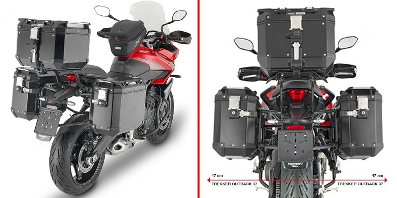 Givi PLO6421CAM Side Case Rack Trekker Outback TRIUMPH TIGER SPORT 660 from 2022