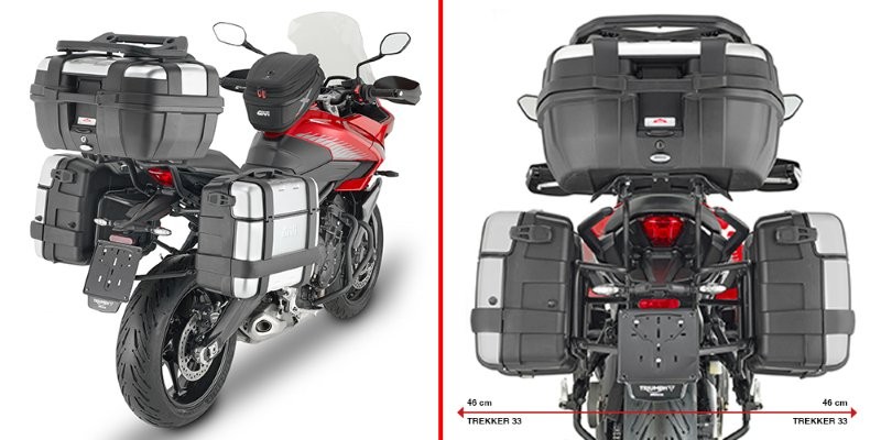 Givi PLO6421MK Monokey Side Case Rack TRIUMPH TIGER SPORT 660 from 2022