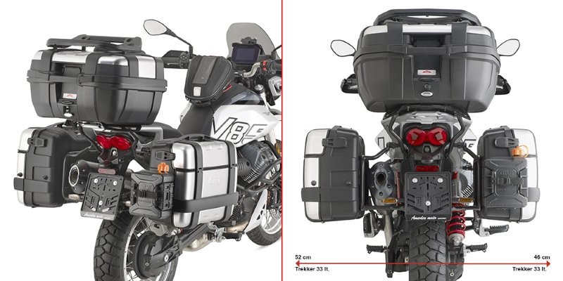 Givi PLO8209MK Pannier Holder Moto Guzzi V85 TT from 2024