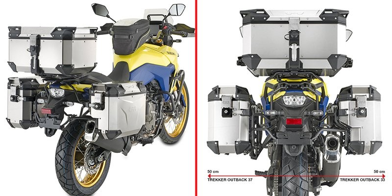 Givi PLOS3125CAM Side Case Rack Trekker Outback Evo SUZUKI V-STROM 800DE from 2023