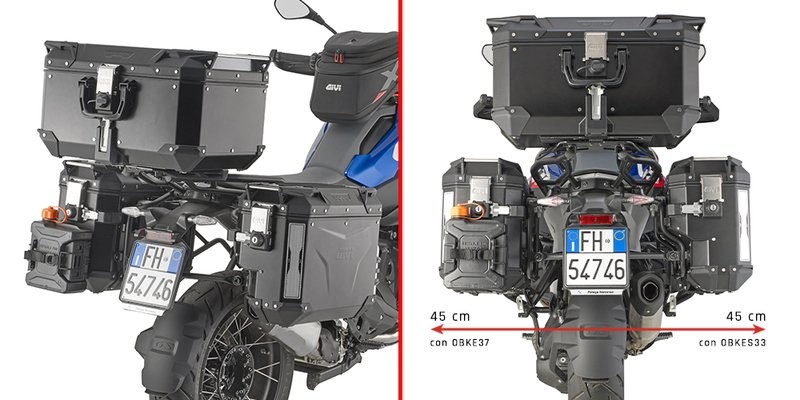 Givi PLOS5143CAM Side Case Rack Trekker Outback Evo Bmw R1300Gs from 2024