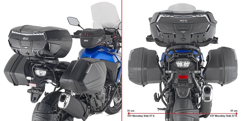 Givi PLX3125 Side Case Rack Suzuki V-Strom 800De from 2023