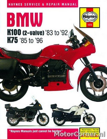Workshop manual Haynes BMW K100 & K75 2-valve 1985 to 1995