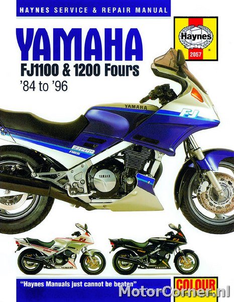 Workshop manual Haynes Yamaha FJ1100 and 1200 (84-96)