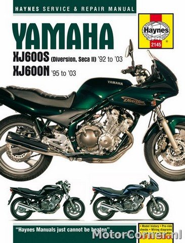 Workshop manual Haynes Yamaha XJ600S Diversion 1992 to 2003