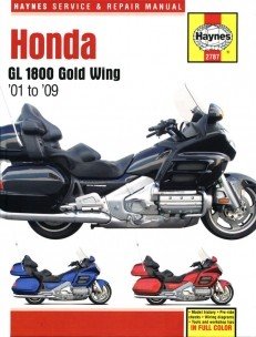 Workshop manual Haynes Honda Gold Wing GL1800 2001 to 2010