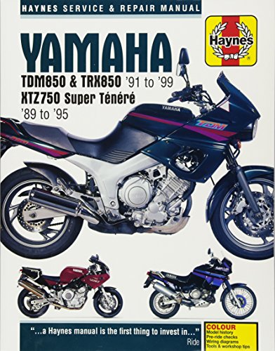 Workshop Manual Haynes Yamaha TDM850, TRX850 & XTZ750 (3540)