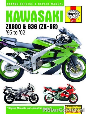Workshop manual Haynes Kawasaki ZX-6R Ninja 1995 to 2002