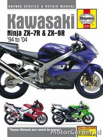 Workshop manual Haynes Kawasaki ZX-7R & ZX-9R 1994 to 2004