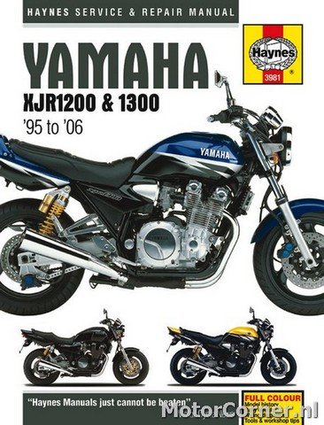 Workshop manual Haynes Yamaha XJR1200 & XJR1300 1995 to 2006